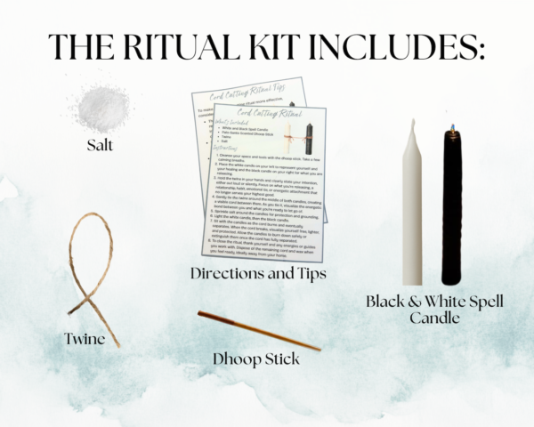 Cord Cutting Ritual Kit - Mystic Brilliance