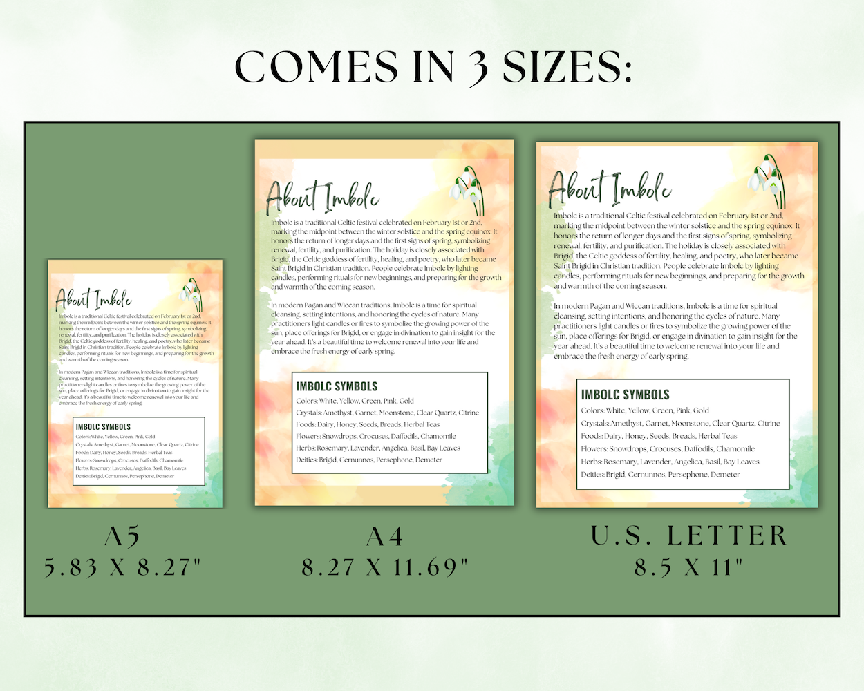 Imbolc Celebration Guide listing image 7