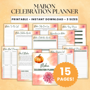 Mabon Celebration Planner Listing Image 1