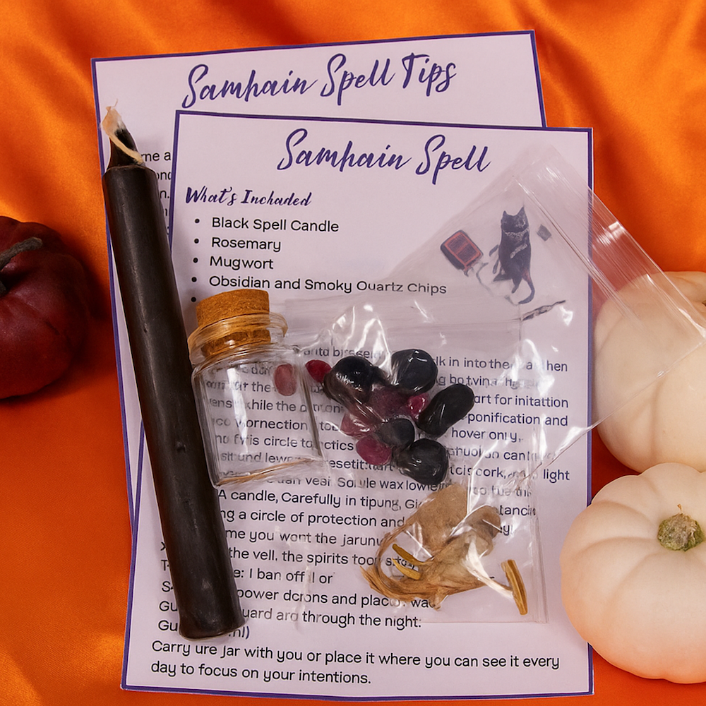 Samhain Spell Jar Kit Listing Image 1