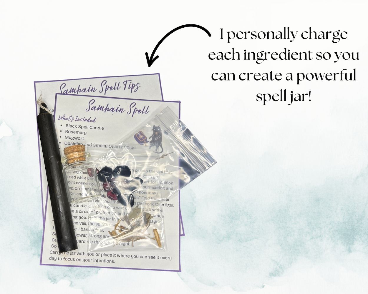 Samhain Spell Jar Kit Listing Image 3