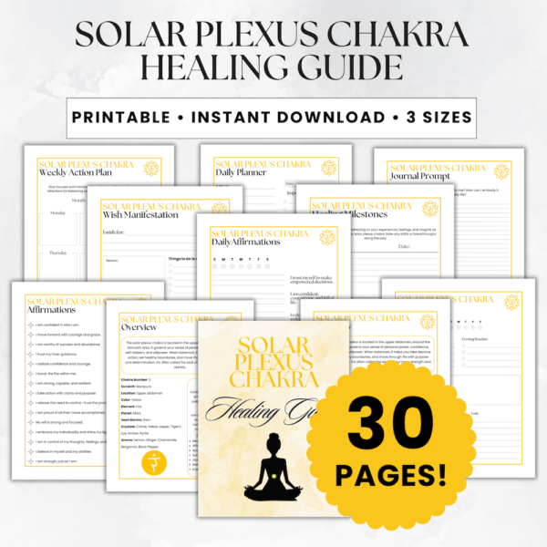 Solar Plexus Chakra Healing Guide - Mystic Brilliance