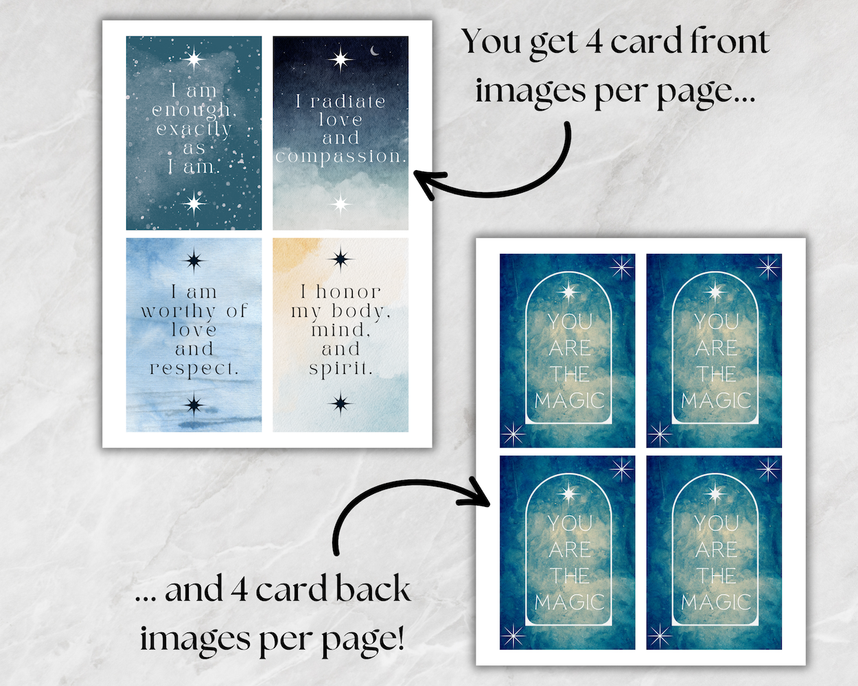 Printable Affirmation Cards Listing Image 5