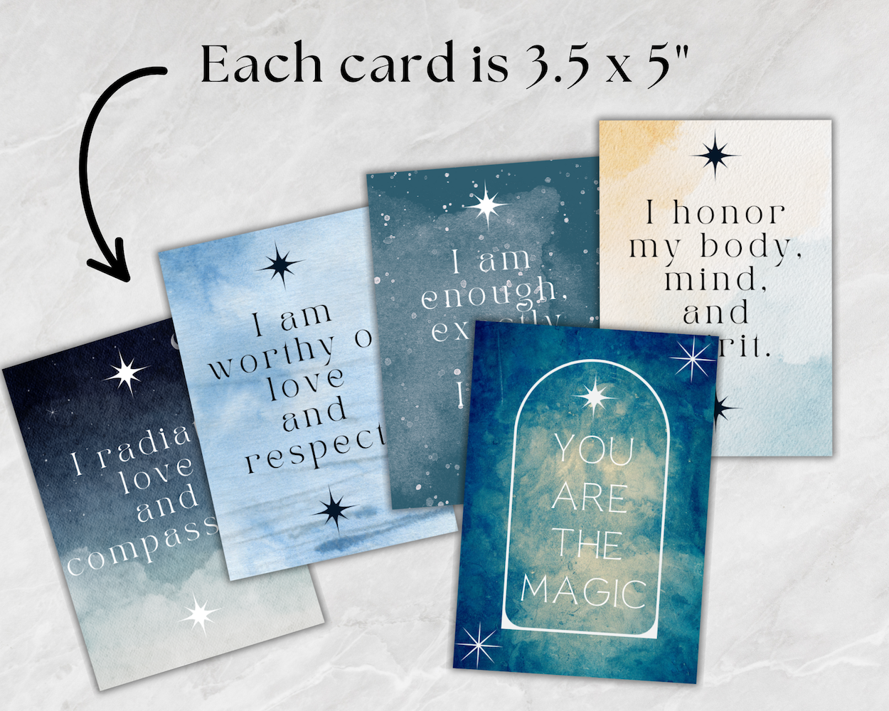 Printable Affirmation Cards Listing Image 7