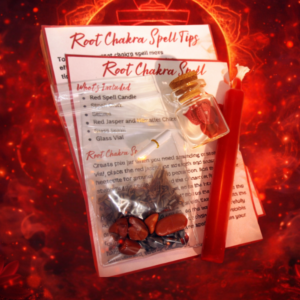 Root Chakra Spell Jar Listing Image 1