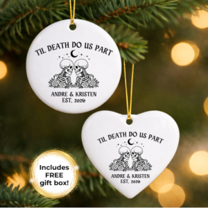 Til Death Do Us Part Ornament Listing Image 1