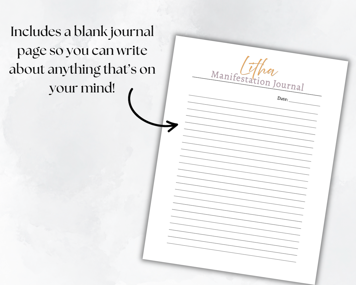 Litha Manifestation Journal Listing Image 5