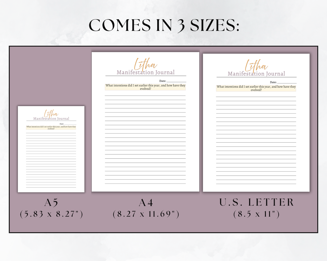 Litha Manifestation Journal Listing Image 7