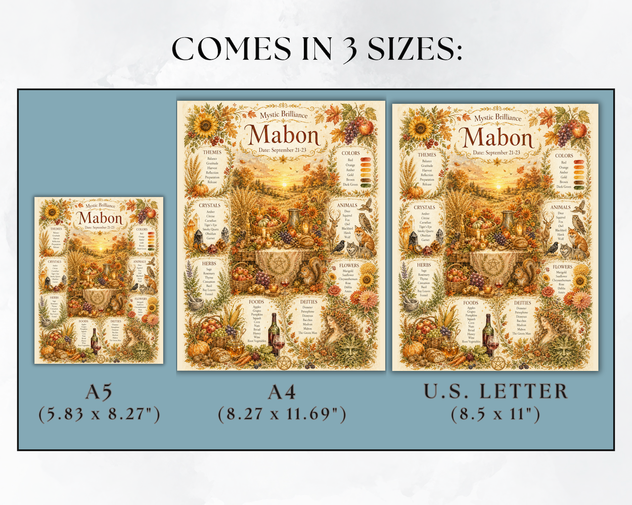 Mabon Grimoire Printable Listing Image 4