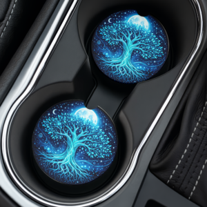 Mystical Tree of Life Car Coaster Listing Image 1