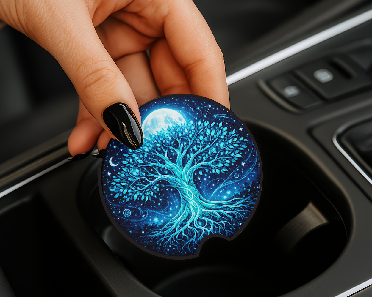 Mystical Tree of Life Car Coaster Listing Image 2