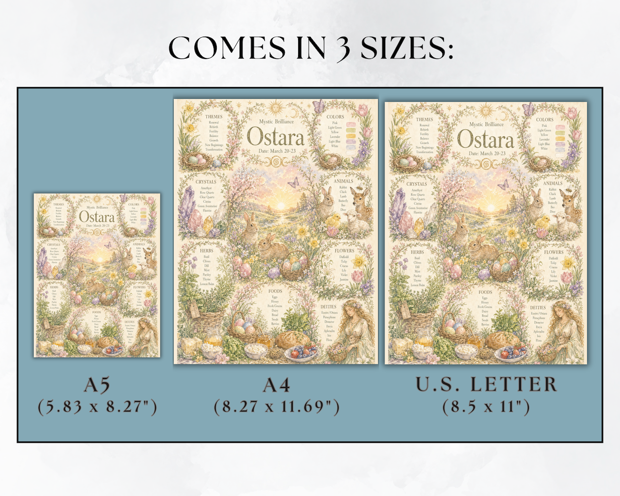 Ostara Grimoire Printable Listing Image 4