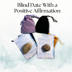 Blind Date Positive Affirmation Stone Listing Image 1