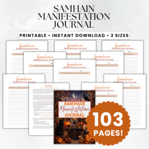 Samhain Manifestation Journal Listing Image 1